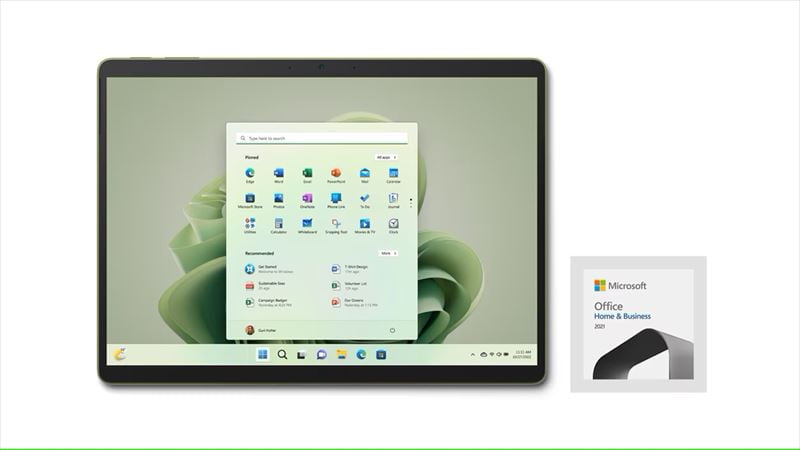 5. Surface Pro 9 Windows 11 と Office Home & Business 2021搭載モデル